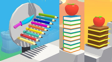 MAX LEVEL Slice it all 🔪🏆🍀💥: All Levels Gameplay Walkthrough Android ,iOS NEW UPDATE #gameplay