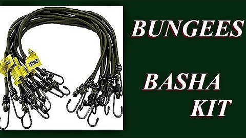 BUNGEES (Basha  Kit) SURPLUS ONLY