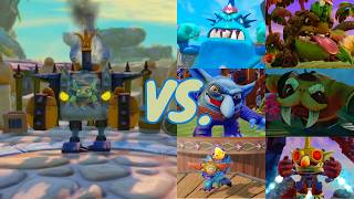 Bruiser Cruiser VS. All Water Villans | Skylanders Trap Team
