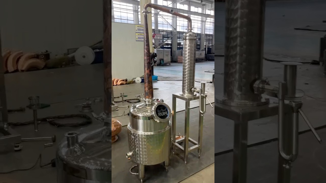 Is This the Perfect 50L Distillation Setup? #distillation #distillationequipment #rumstill