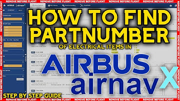AIRNAVX: How to find partnumber of pins, connectors,wires in AIRBUS AIRNAVX  #aircraftmaintenance
