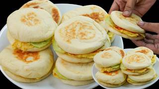 Egg Naan Tiffin Snacks 😍 | Easy Egg Stuffed Naan | Quick Kids Tiffin & Breakfast | N'Oven Foods screenshot 4