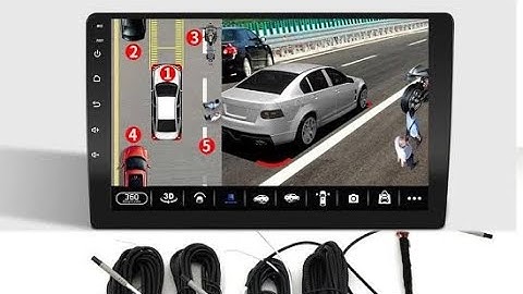 360 Bird View  Camera Setup Review with 2+32 gb T5 processor with Wireless Android auto & Carplay