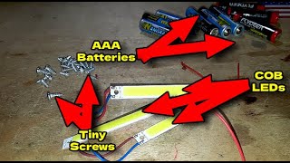 Stripping Harbor Freight COB LED Work Lights For Parts