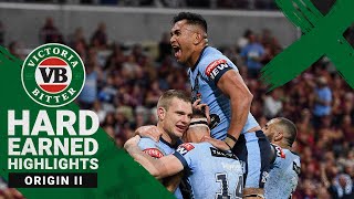 Daniel Saifiti dominates! I VB Hard Earned I Origin 2 I NRL 2021