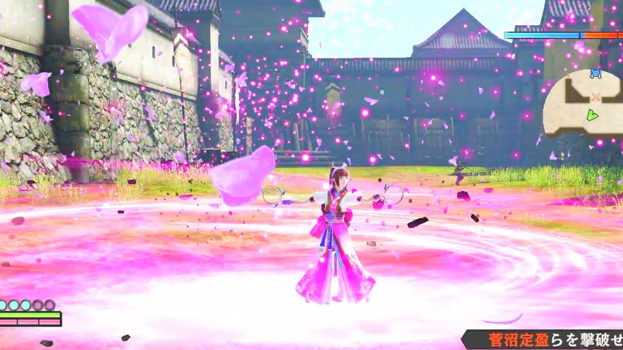 戦国無双4 お市 全モーション集 Samurai Warriors4 Youtube