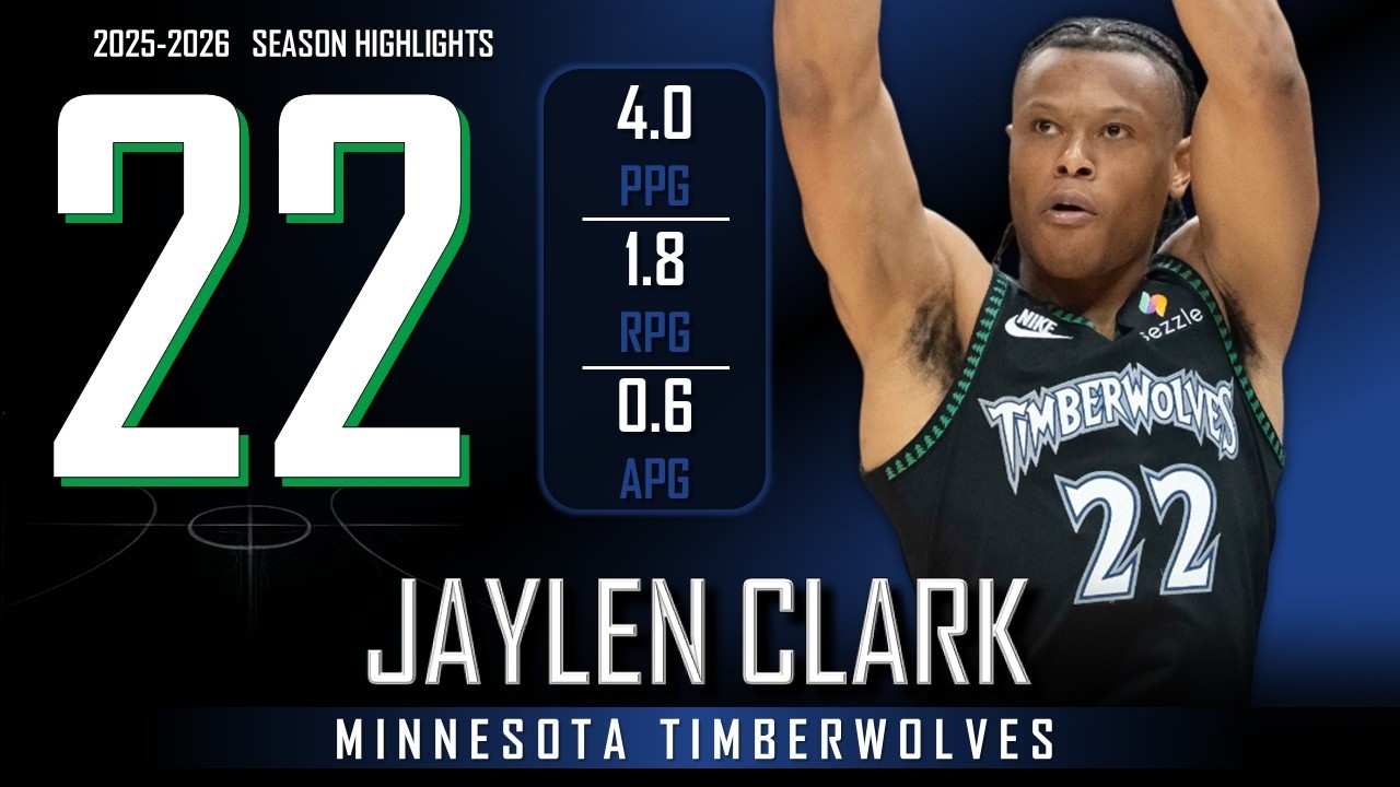 Jaylen Clark || 2025-2026 Minnesota Timberwolves Highlights