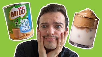 I Tried To Make A Dalgona Style Milo