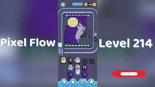 🎮 Pixel Flow Level 214 Walkthrough | Go Answer 🧩✨