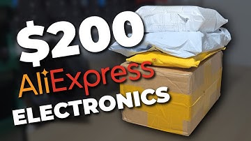UNBOXING ALIEXPRESS ELECTRONICS