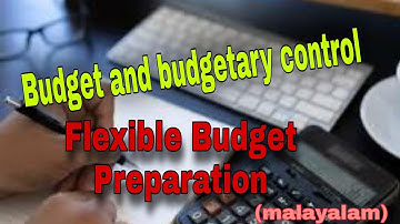 Applied cost accounting - Budget and budgetary control ( Flexible budget preparation)
