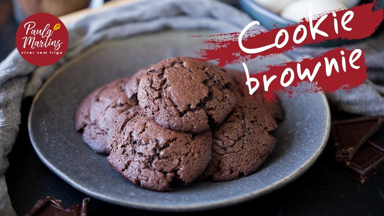 Cookie Brownie com Helena Mazza | Viver sem Trigo por Paula Martins