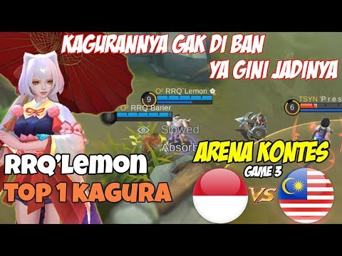KESALAHAN, ADA RRQ'LEMON, Musuh NGEREMEHIN GAK BAN KAGURA, HASILNYA BEGINI - NAC 07/01/2018 - 동영상