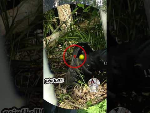 Shoe Hit - Slow Motion Magfed Paintball #shorts #magfedpaintball #paintball #magfedfi