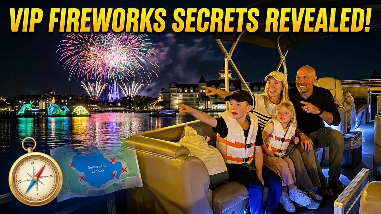 VIP-круиз Disney на фейерверк | Скрытые секреты лагуны Семи морей