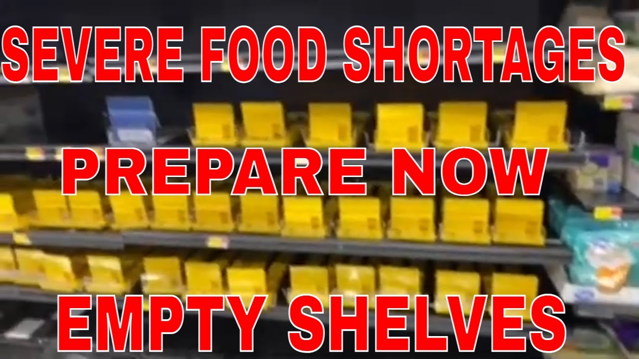 Severe Food Shortages Empty Shelves Walmart Walkthrough NC LIVE