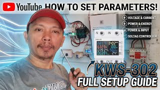 KWS 302 8in1 Digital display tutorial 