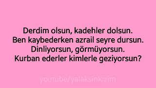 Reymen Derdim Olsun Sözleri