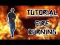 Fire burning line dance tutorial