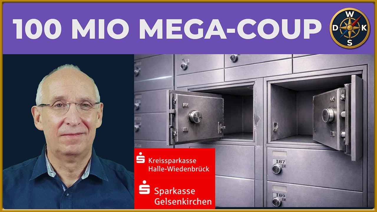 Halle & Gelsenkirchen: Schließfach-Coups im Wochentakt | 100 Millionen weg?