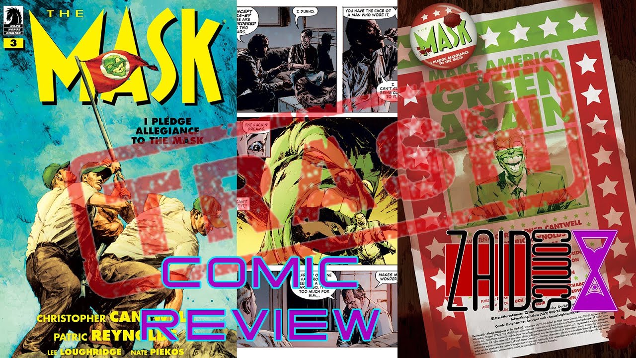 Comic Review - I Pledge Allegiance to The Mask #3 aka to the Trash!