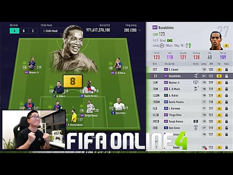 FIFA ONLINE 4: Quẩy Rank Cùng PSG +8 Cực Đẹp & Đi Chợ, Đập Thẻ BUILD TEAM Max Bing | 31-07-2021