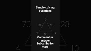 fun simple solving questions #maths #shortsfeed #shortvideo #shorts #viralvideo