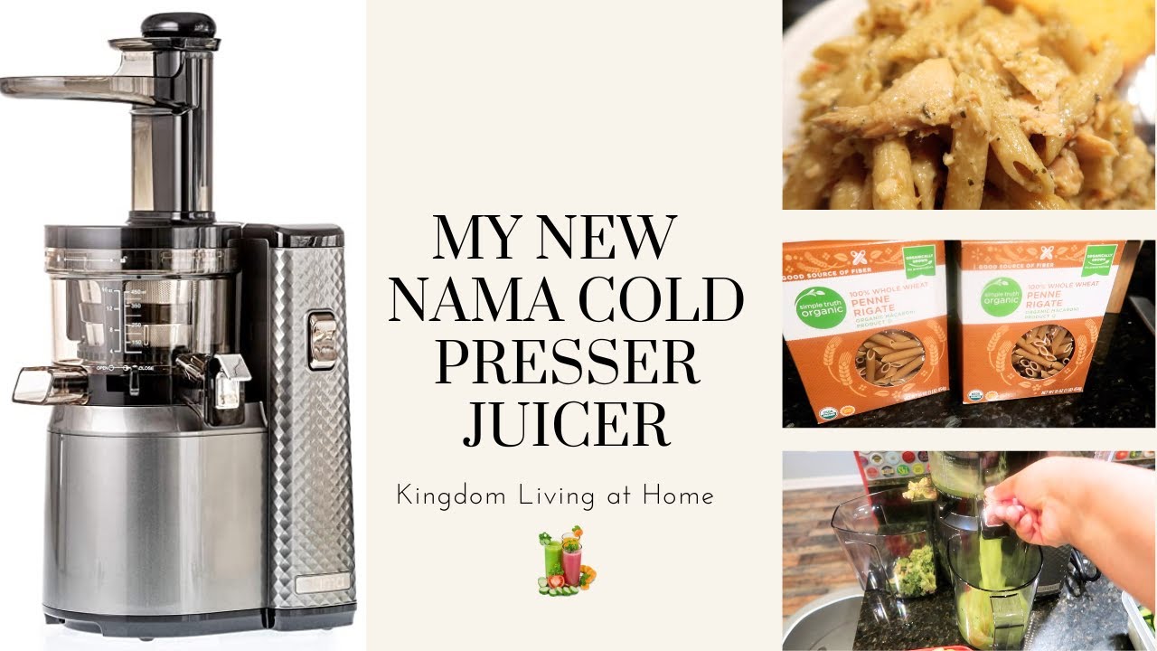 2023 Nama Vitality 5800 Juicer Making Buffalo Wild Wing Pasta With