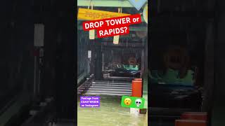 You NEED TO SEE this Rapids/Drop Tower 🤣