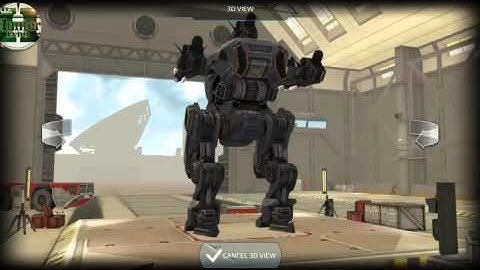 New map Powerplant  — New design of Gepard-WALKING WAR ROBOT
