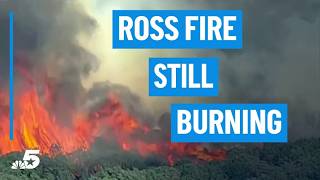 Ross Fire still burning | NBC DFW