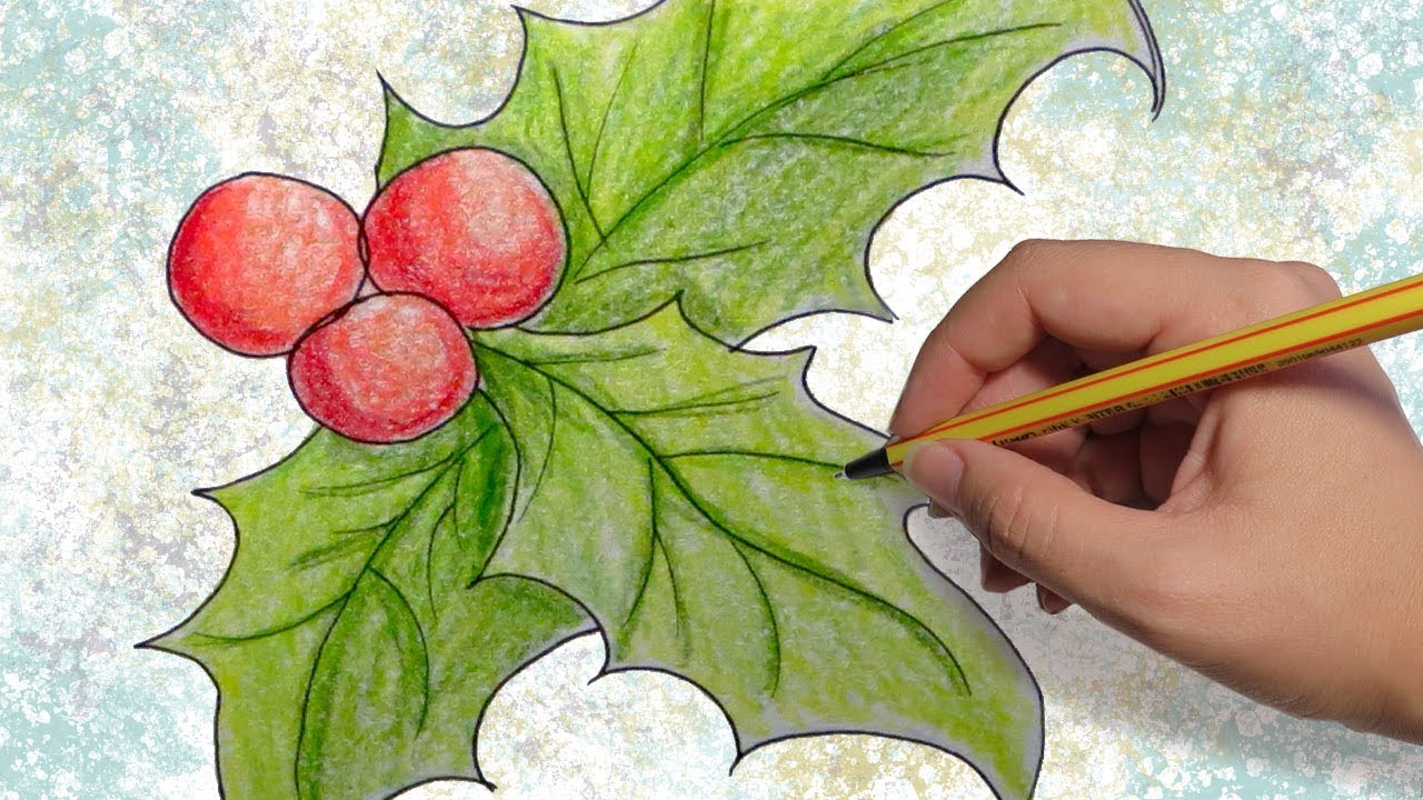 HOW TO DRAW CHRISTMAS TREE LEAVES: Easy step by step Christmas drawings for  children - thptnganamst.edu.vn