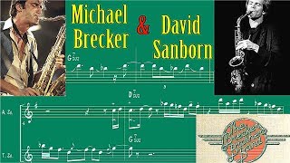 Rocks - David Sanborn &amp; Michael Brecker Solo Transcription (Brecker Brothers 1975)