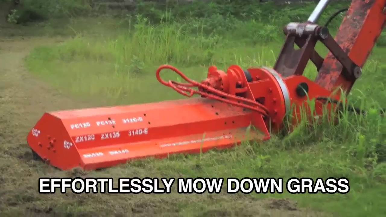 New.. SEC Side Mounted Rotating Mulcher YouTube