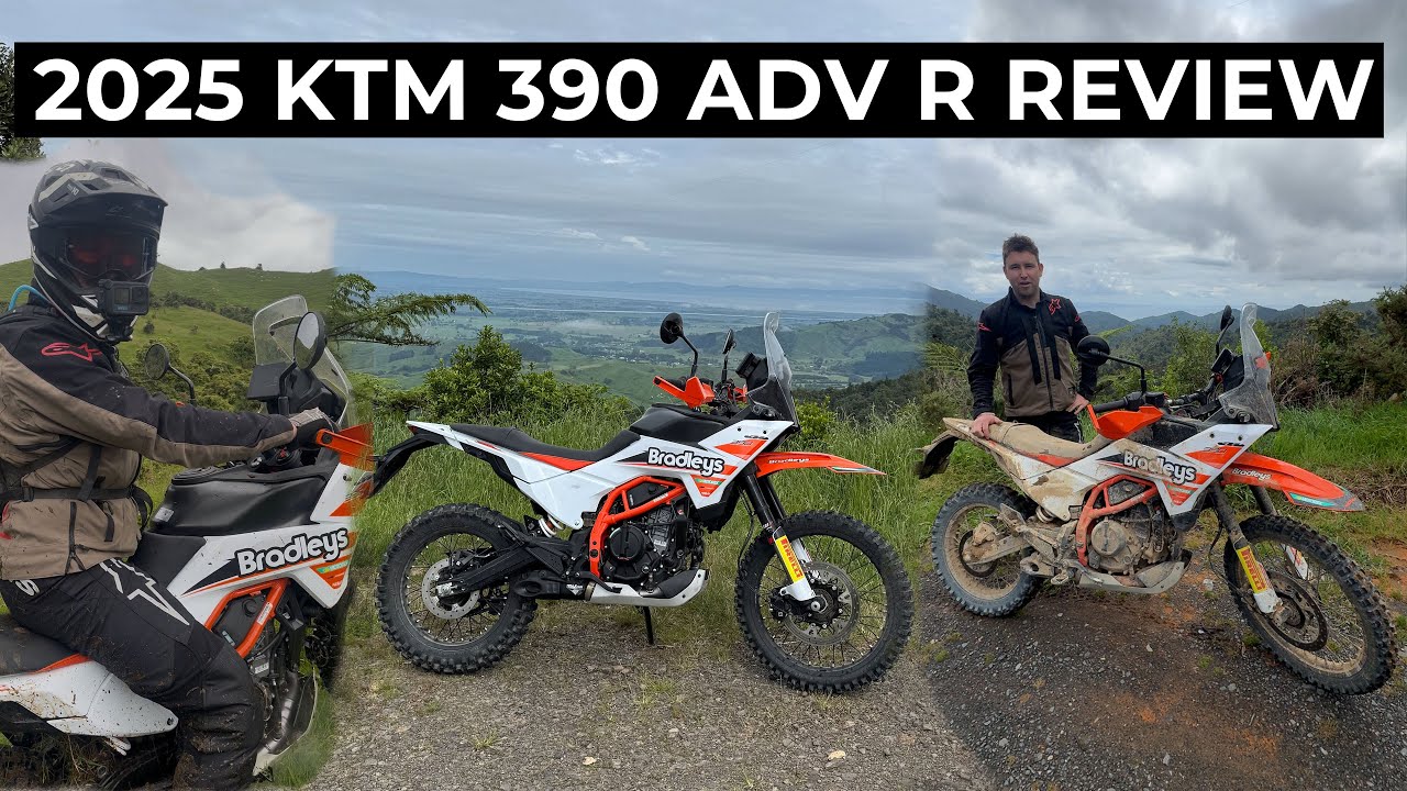 KTM 390 ADVENTURE R 2025 REVIEW - BRADLEYS