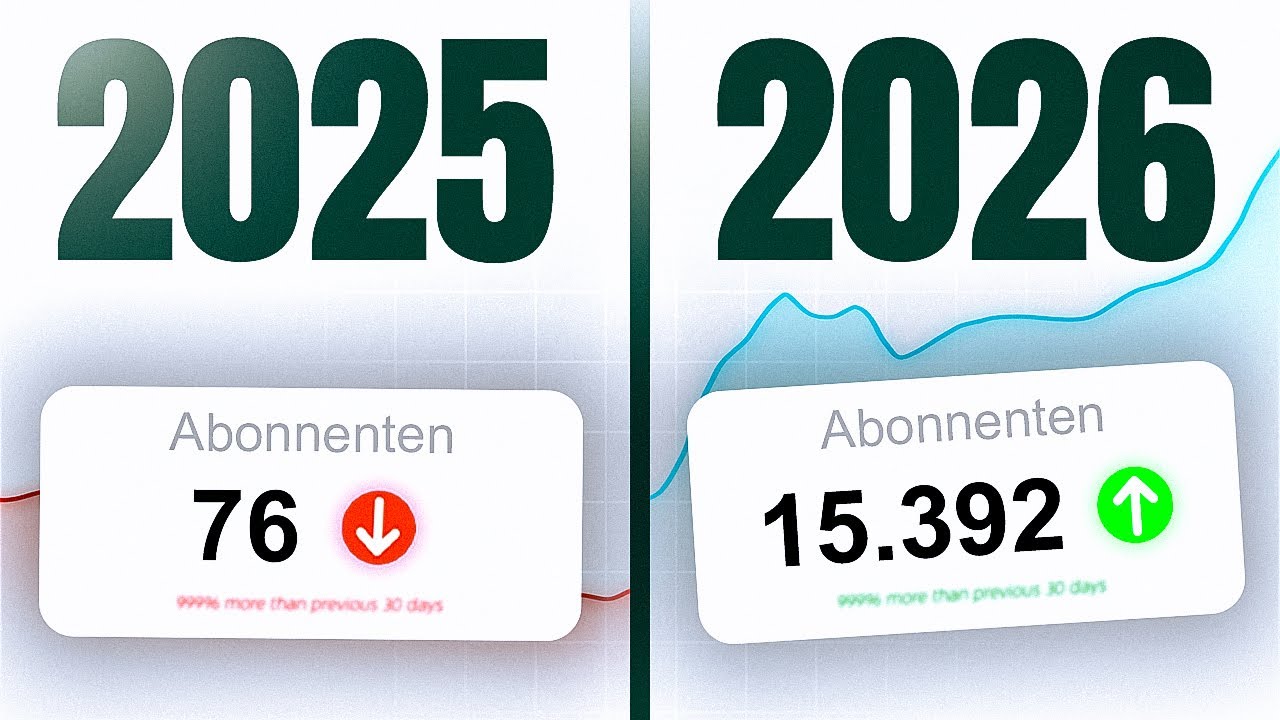 Wie du einen YouTube Kanal 2026 ERFOLGREICH startest