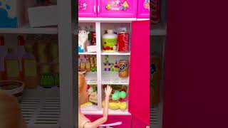 Satisfying With Unboxing Barbie Princess Kitchen Toys, ASMR Video #shorts