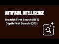 BFS and DFS in Artificial Intelligence | Breadth First vs Depth First Search Explained