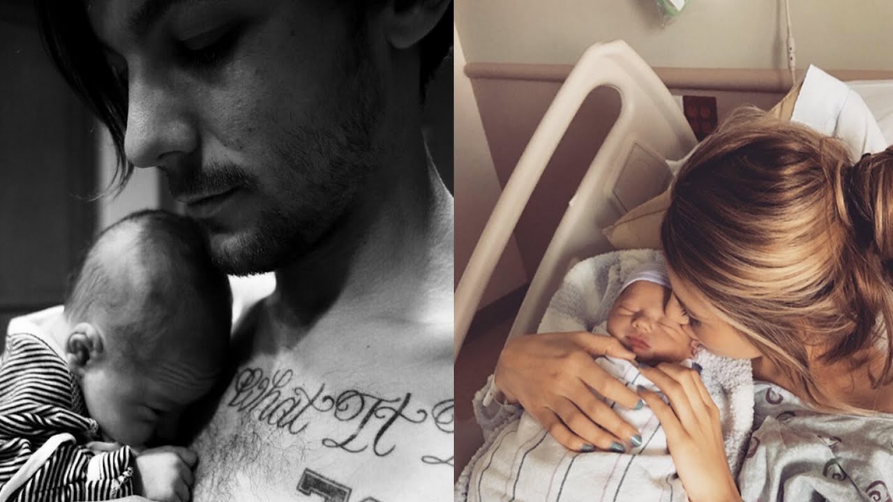 Louis Tomlinson Reveals Son’s Name & First Baby Photos! | Hollywire - YouTube