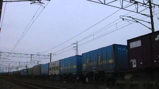 貨物列車1057レ EF210-161 《積載率高め!》 14.4.3 (おまけで、本日の1051レ情報付)