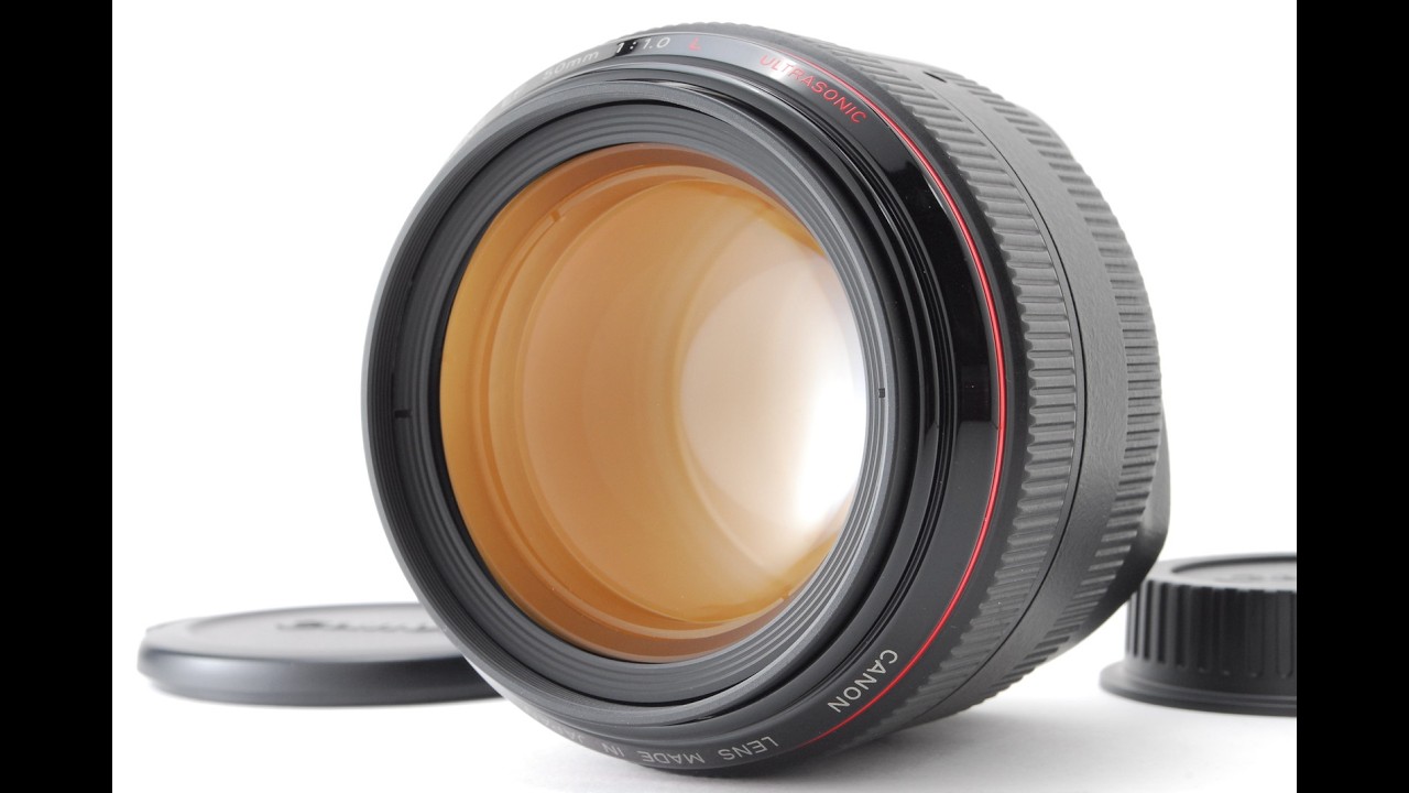 AB- Exc] Canon EF 50mm f/1.0 L USM AF Ultrasonic Lens w/ Caps From