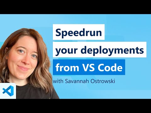 🔴 Speedrun your deployments from VS Code