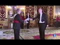 Ceremonia de entrega de Cartas Credenciales en el Palacio Real (2012)