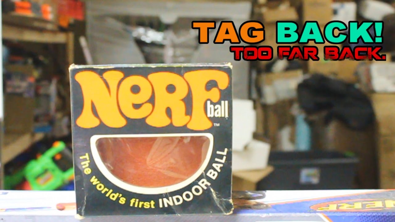 TAG BACK! - The World's First Indoor Ball 1969 NERF | Walcom S7 - YouTube