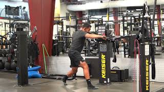 Celebrity Split Stance Keiser Push/Pull Wealth