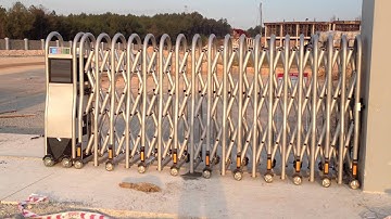 cổng xếp inox, Barie, Cổng xếp, cổng tự động, cổng xếp inox, cổng đện - Mr Tuyến - 0917 83 80 80