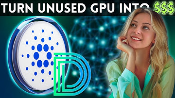 Dedium: Turn GPUs into Rewards on Cardano