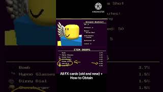 All FX cards in Blocktales