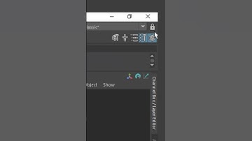 How to Lock UI Windows in Maya
