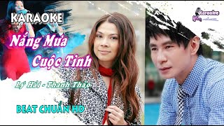 Nắng Mưa Cuộc Tình Lý Hải Ft Thanh Thảo - Karaoke Minhvu822 Beat Chuẩn 